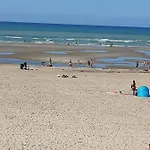 דירה Les Obiones, Vue Laterale Mer, Mahon Plage, Magnifique 4p, Avec Balcon , Parking Prive Gratuit, Wifi, Classe 2 Etoiles, Exposition Plein Sud En Baie De Somme