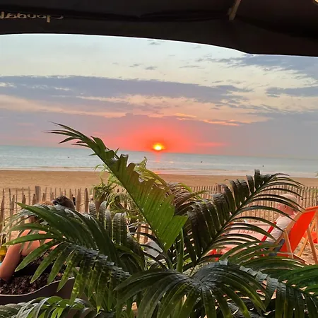 Les Obiones, Vue Laterale Mer, Mahon Plage, Magnifique 4p, Avec Balcon , Parking Prive Gratuit, Wifi, Classe 2 Etoiles, Exposition Plein Sud En Baie De Somme Fort-Mahon-Plage